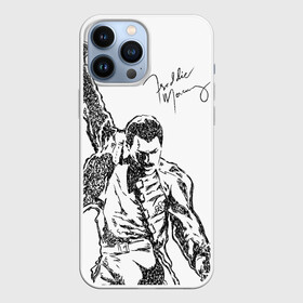 Чехол для iPhone 13 Pro Max с принтом Freddie Mercury в Тюмени,  |  | freddie mercury | queen | автограф | квин | фредди меркьюри