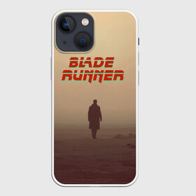 Чехол для iPhone 13 mini с принтом Бегущий по лезвию в Тюмени,  |  | balde runner | bladerunner | cyberpunk | бегущий человек | бегущий человек 2049 | будущее | киберпанк | классика | неон | райан гослинг | фильм | фильмы | харрисон форд