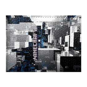 Обложка для студенческого билета с принтом Minecraft в Тюмени, натуральная кожа | Размер: 11*8 см; Печать на всей внешней стороне | building | city | cube | game | megapolis | minecraft | pattern | город | здание | игра | куб | майнкрафт | мегаполис | узор