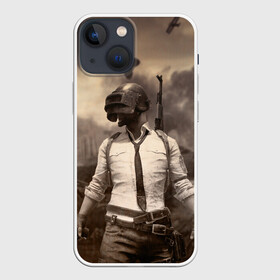 Чехол для iPhone 13 mini с принтом PUBG в Тюмени,  |  | game | playerunknowns battlegrounds | pubg | выживший | игра | королевская битва | пабг | экшн