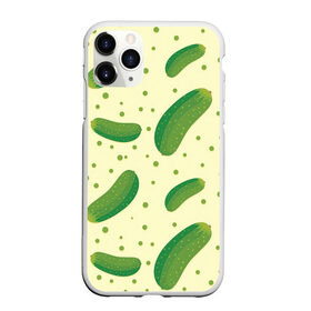 Чехол для iPhone 11 Pro матовый с принтом Огурчики в Тюмени, Силикон |  | Тематика изображения на принте: арт | еда | лето | овощ | овощи | огурец | огурцы | огурчик | огурчики | рисунок