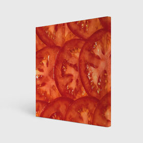 Холст квадратный с принтом Помидорки в Тюмени, 100% ПВХ |  | арт | еда | лето | овощ | овощи | помидор | помидорки | помидоры | рисунок | томат | томаты