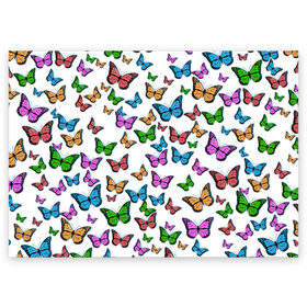 Поздравительная открытка с принтом Бабочки в Тюмени, 100% бумага | плотность бумаги 280 г/м2, матовая, на обратной стороне линовка и место для марки
 | Тематика изображения на принте: butterfly | butterfly pattern | бабочка | бабочки | насекомые | паттерн бабочки