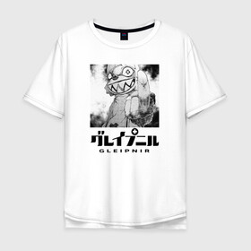 Мужская футболка хлопок Oversize с принтом Магическая битва в Тюмени, 100% хлопок | свободный крой, круглый ворот, “спинка” длиннее передней части | Тематика изображения на принте: jujutsu kaisen | аниме | магическая битва | манга