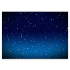 Поздравительная открытка с принтом Звездное небо в Тюмени, 100% бумага | плотность бумаги 280 г/м2, матовая, на обратной стороне линовка и место для марки
 | cosmos | space | астрономия | звезды | космос
