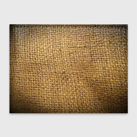 Обложка для студенческого билета с принтом Мешок в Тюмени, натуральная кожа | Размер: 11*8 см; Печать на всей внешней стороне | 2021 | 3d | мешковина | мешок | нити | плед | прикол | текстура | ткань | толстовка | тренд | тряпка | футболка
