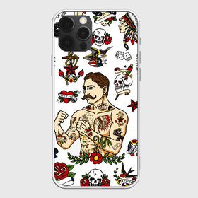 Чехол для iPhone 12 Pro Max с принтом HIPSTER TATTOO в Тюмени, Силикон |  | hipsters | tattoo | девушка в тату | птицы | тату | усы | хипстер | хипстеры | черепа и розы | черепа и цветы | чёрная пантера | чувак | это борода. | я есть стиль