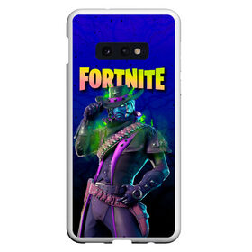 Чехол для Samsung S10E с принтом Deadfire Fortnite в Тюмени, Силикон | Область печати: задняя сторона чехла, без боковых панелей | chapter 2 | deadfire fortnite | deadfire outfit | fortnite | fortnite 3 | fortnite проклятый ковбой | fortnitemare | western wilds | лого фортнайт | на страже сумерек | проклятый ковбой | сет deadfire | скин ковбой | фортнайт | фортнайт глава 2