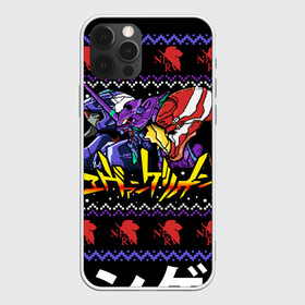 Чехол для iPhone 12 Pro с принтом EVANGELION (CHRISTMAS) в Тюмени, силикон | область печати: задняя сторона чехла, без боковых панелей | angel | eva | evangelion | neon genesis evangelion | nerv | аска лэнгли сорью | ева | евангелион | мисато кацураги | рей аянами | синдзи