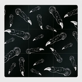 Магнитный плакат 3Х3 с принтом Jujutsi Kaisen Sukuna - Пальцы в Тюмени, Полимерный материал с магнитным слоем | 9 деталей размером 9*9 см | fingers | sukuna | аниме | магическая битва | манга | пальцы | сукуна | черный