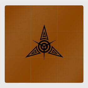 Магнитный плакат 3Х3 с принтом Авиатор тату в Тюмени, Полимерный материал с магнитным слоем | 9 деталей размером 9*9 см | авиация | винт самолёта. | знаки | самолёты | симметрия | татуировка | узоры