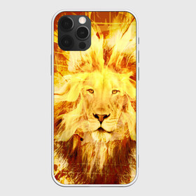Чехол для iPhone 12 Pro Max с принтом Лев в Тюмени, Силикон |  | Тематика изображения на принте: cat | kitten | kitty | lion | pet | tiger | арт | взгляд | животные | кот | котёнок | коты | котятки | котятушки | кошечки | кошка | кошки | лев | мордочка | тигр