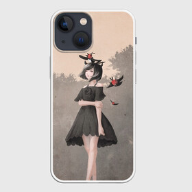 Чехол для iPhone 13 mini с принтом Secre Swallowtail в Тюмени,  |  | anime | asta | black clover | demon | magic | yuno | аниме | аниме черный клевер | анимэ | аста | демон | клевер | магия | черный клевер | юно