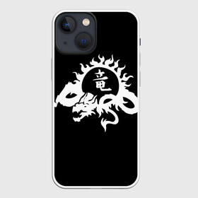 Чехол для iPhone 13 mini с принтом Ребёнок на китайском в Тюмени,  |  | восток. | драконы | иероглифы | китайский иероглиф | солнце | татуировки
