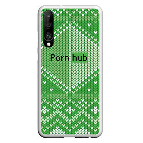 Чехол для Honor P30 с принтом PornHub в Тюмени, Силикон | Область печати: задняя сторона чехла, без боковых панелей | cool | fashion | green | hype | pattern | rdmerryhab | зеленый | круто | мода | узор | хайп