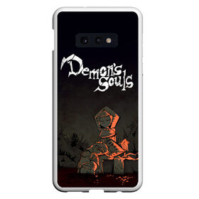 Чехол для Samsung S10E с принтом Demons souls в Тюмени, Силикон | Область печати: задняя сторона чехла, без боковых панелей | Тематика изображения на принте: dark souls | demon souls | demons souls | demons souls remastered | git gud | гит гуд | дарк соулз | демон соулз