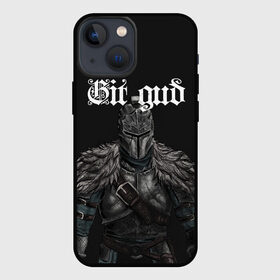 Чехол для iPhone 13 mini с принтом Git gud в Тюмени,  |  | dark souls | demon souls | demons souls | demons souls remastered | git gud | гит гуд | дарк соулз | демон соулз