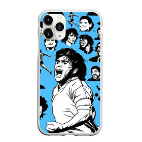 Чехол для iPhone 11 Pro матовый с принтом DIEGO MARADONA в Тюмени, Силикон |  | diego armando maradona | football | архентинос хуниорс | барселона | бока хуниорс | бока хуниорс. | диего армандо марадона | диего марадона | наполи | ньюэллс олд бойз | севилья | футбол