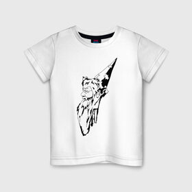 Детская футболка хлопок с принтом Самый добрый волшебник в Тюмени, 100% хлопок | круглый вырез горловины, полуприлегающий силуэт, длина до линии бедер | волшебник | добрый | золушка | советский фильм