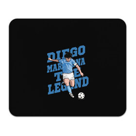 Коврик для мышки прямоугольный с принтом Diego Maradona в Тюмени, натуральный каучук | размер 230 х 185 мм; запечатка лицевой стороны | 10 | 1960 | 2020 | argentina | barcelona | diego | football | legend | leo | lionel | maradona | messi | retro | rip | soccer | аргентина | барселона | бога | диего | легенда | лионель | марадона | месси | мяч | ретро | рука | форма | футбол