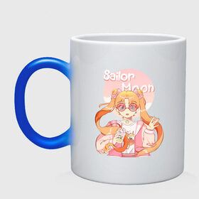 Кружка хамелеон с принтом Sailor Moon Coffee в Тюмени, керамика | меняет цвет при нагревании, емкость 330 мл | Тематика изображения на принте: anime | animegirl | cute | kavai | kavaii | madara | manga | sailor | sailorchibimoon | sailorjupiter | sailormars | sailormercury | sailormoon | sailormooncrystal | sailorvenus | usagi | usagitsukino | аниме | анимесейлормун | каваи | сейлормун