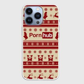Чехол для iPhone 13 Pro с принтом Pornhub(Новый год) в Тюмени,  |  | год | новый | рождественскую коллекцию