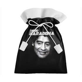 Подарочный 3D мешок с принтом Диего Марадона в Тюмени, 100% полиэстер | Размер: 29*39 см | Тематика изображения на принте: diego | diego armando maradona | maradona | аргентина | диего | король | легенда | марадона | нападающий | полузащитник | футбол | футболист