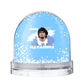 Снежный шар с принтом Диего Марадона в Тюмени, Пластик | Изображение внутри шара печатается на глянцевой фотобумаге с двух сторон | diego | diego armando maradona | maradona | аргентина | диего | король | легенда | марадона | нападающий | полузащитник | футбол | футболист