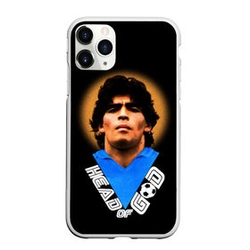 Чехол для iPhone 11 Pro матовый с принтом Diego Maradona в Тюмени, Силикон |  | diego | diego armando maradona | legend | maradona | аргентина | диего | король | легенда | марадона | нападающий | полузащитник | футбол | футболист