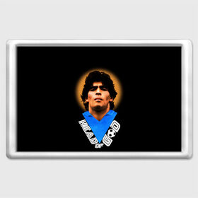 Магнит 45*70 с принтом Diego Maradona в Тюмени, Пластик | Размер: 78*52 мм; Размер печати: 70*45 | diego | diego armando maradona | legend | maradona | аргентина | диего | король | легенда | марадона | нападающий | полузащитник | футбол | футболист