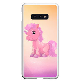 Чехол для Samsung S10E с принтом Unicorn в Тюмени, Силикон | Область печати: задняя сторона чехла, без боковых панелей | арт | графика | единорог | животные | звери | пони