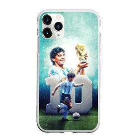 Чехол для iPhone 11 Pro Max матовый с принтом 10 number в Тюмени, Силикон |  | 10 номер | diego | football | maradona | maradonna | арегнтина | бога | диего | марадона | марадонна | ретро | рука | сборная аргентины | футбол | футболист