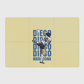 Магнитный плакат 3Х2 с принтом Diego Diego в Тюмени, Полимерный материал с магнитным слоем | 6 деталей размером 9*9 см | 10 номер | diego | football | maradona | maradonna | арегнтина | бога | диего | марадона | марадонна | ретро | рука | сборная аргентины | футбол | футболист