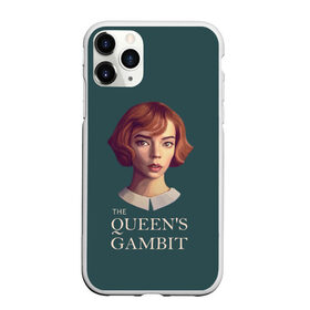 Чехол для iPhone 11 Pro матовый с принтом The Queens Gambit в Тюмени, Силикон |  | netflix | the queens gambit | королева | нетфликс | сериалы | ход королевы | шахматы