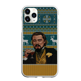 Чехол для iPhone 11 Pro матовый с принтом Кэлвин Кэнди в Тюмени, Силикон |  | Тематика изображения на принте: джанго особожденный | кэлвин кэнди | леонардо ди каприо | рождественский свитер
