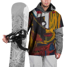 Накидка на куртку 3D с принтом Pan Gu в Тюмени, 100% полиэстер |  | Тематика изображения на принте: искусство | картина | китай