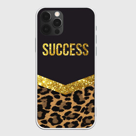 Чехол для iPhone 12 Pro с принтом Success в Тюмени, силикон | область печати: задняя сторона чехла, без боковых панелей | success | swag | блеск | блестки | китч | леопард | леопардовый принт | понты | успех | успешные люди | фрик