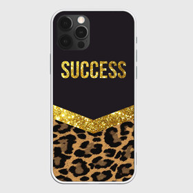 Чехол для iPhone 12 Pro Max с принтом Success в Тюмени, Силикон |  | Тематика изображения на принте: success | swag | блеск | блестки | китч | леопард | леопардовый принт | понты | успех | успешные люди | фрик