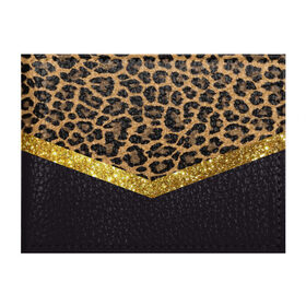 Обложка для студенческого билета с принтом Леопардовый принт в Тюмени, натуральная кожа | Размер: 11*8 см; Печать на всей внешней стороне | success | swagg | блеск | блестки | животнй принт | золотистый | золото | золотой | леопард | леопардовый принт | понты | тигровый