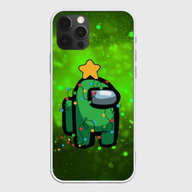 Чехол для iPhone 12 Pro Max с принтом Among Us Happy New Year (Z) в Тюмени, Силикон |  | among us | among us 2 | amongus | fortegreen | impostor | innersloth | medbay | аманг ас | амонгас | амонгус | джейсон вурхиз | импостор | клан шляпок | предатель | самозванец | среди нас | стэн пайнс