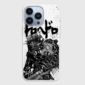 Чехол для iPhone 13 Pro с принтом Профиль Каймана в Тюмени,  |  | anime | caiman | dorohedoro | manga | аниме | дорохедоро | кайман | манга