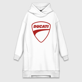 Платье-худи хлопок с принтом Ducati Logo | Дукати Лого (Z) в Тюмени,  |  | audi | audi ag | corse | ducati | ducati corse | ducati motor holding | hypermotard | multistrada | panigale | scrambler | streetfighter | supersport | дукати | массимо борди | мото | фабио тальони