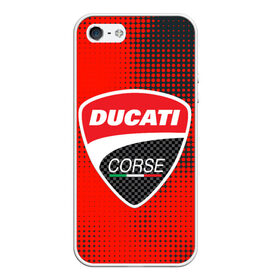 Чехол для iPhone 5/5S матовый с принтом Ducati Corse (Z) в Тюмени, Силикон | Область печати: задняя сторона чехла, без боковых панелей | Тематика изображения на принте: audi | audi ag | corse | ducati | ducati corse | ducati motor holding | hypermotard | multistrada | panigale | scrambler | streetfighter | supersport | дукати | массимо борди | мото | фабио тальони