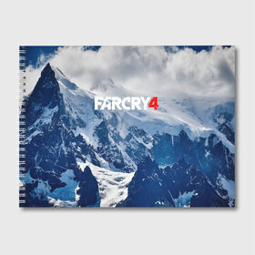 Альбом для рисования с принтом FARCRY 4 (S) в Тюмени, 100% бумага
 | матовая бумага, плотность 200 мг. | far cry | far cry 5 | farcry | fc 5 | fc5 | фар край | фар край 5