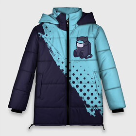 Женская зимняя куртка 3D с принтом AMONG US - Черный Котик в Тюмени, верх — 100% полиэстер; подкладка — 100% полиэстер; утеплитель — 100% полиэстер | длина ниже бедра, силуэт Оверсайз. Есть воротник-стойка, отстегивающийся капюшон и ветрозащитная планка. 

Боковые карманы с листочкой на кнопках и внутренний карман на молнии | among | among us | amongus | cat | crewmate | game | games | imposter | impostor | logo | monster | sabotage | shhh | амонг | амонг ас | амонгас | игра | игры | импостер | космос | кот | котик | крюмейт | лого | логотип | логотипы | монстр | са