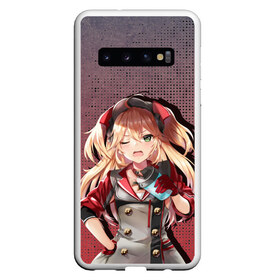 Чехол для Samsung Galaxy S10 с принтом Azur Lane Аниме в Тюмени, Силикон | Область печати: задняя сторона чехла, без боковых панелей | admiral hipper anime | azur lane | адмирал хиппер | азур лейн | женская манга | сэйю