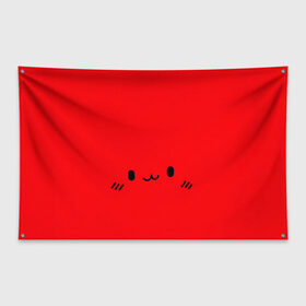 Флаг-баннер с принтом кошка в Тюмени, 100% полиэстер | размер 67 х 109 см, плотность ткани — 95 г/м2; по краям флага есть четыре люверса для крепления | drawing | kat | кошка | красивый | рисунок
