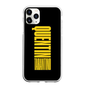 Чехол для iPhone 11 Pro матовый с принтом Quentin Tarantino в Тюмени, Силикон |  | quentin tarantino | tarantino | голливуд | квентин тарантино | криминально чтиво | однажды в голливуде | омерзительная восьмёрка | режиссёры | тарантино | типография