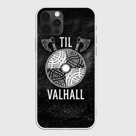 Чехол для iPhone 12 Pro Max с принтом Till Valhall в Тюмени, Силикон |  | вальхалла | викинг | символ | скандинавия | топор | щит | язычество
