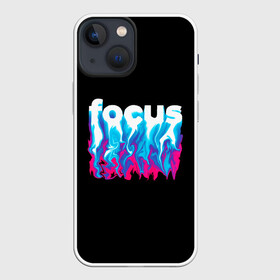 Чехол для iPhone 13 mini с принтом Focus в Тюмени,  |  | абстракция | граффити | кислотный | неон | пламя | фокус